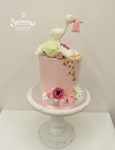  For the birth of a child - Cake by Stániny dorty