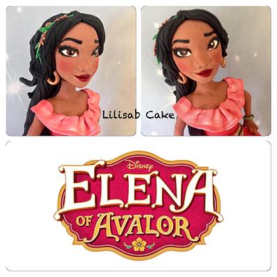 Princess Elena of Avalor Disney - Cake by Lilisabcake