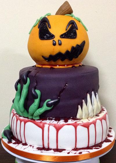 Halloween Party Cake - Cake by MariaStubbs