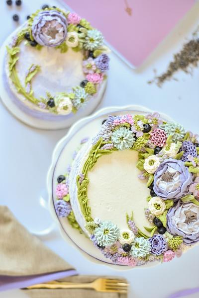 Lavender Cake  - Cake by Deva Williamson 