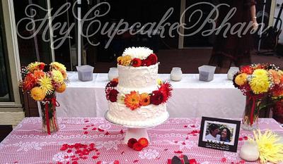 Rustic Wedding Cake - Cake by Heycupcakebham