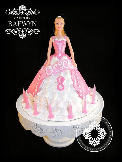 Barbie Cake for Grace :) - Cake by Raewyn Read Cake Design