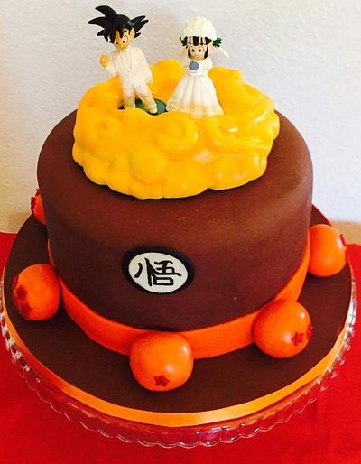Dragonball Grooms Cake - Cake by DulcesSuenosConil