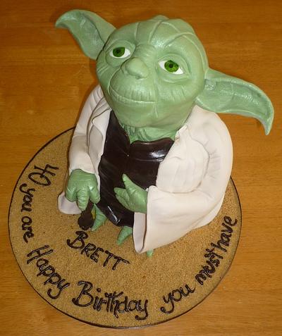 Yoda - Cake by Linda Bottin 