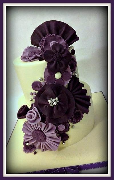 Purple is the colour  - Cake by LittleDzines
