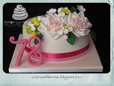 Flowers - Cake by AmorcomFarinha