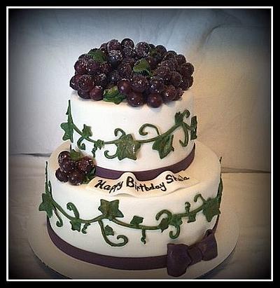Italian themed birthday cake - Cake by Angel Rushing