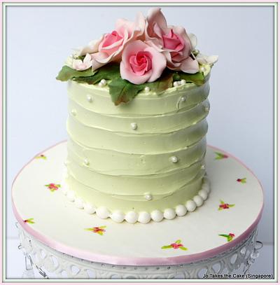 Rustic Buttercream - Cake by Jo Finlayson (Jo Takes the Cake)