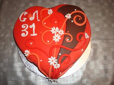 Love love love - Cake by nanycakes