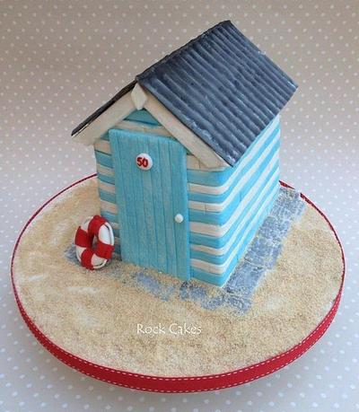 British Beach Hut - Cake by RockCakes