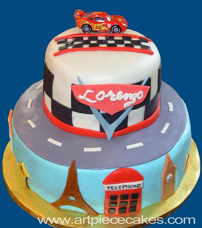 CARS 2 - Cake by Art Piece Cakes