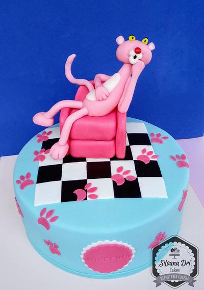 Pink Panther Cake - Cake by Silvana Dri Cakes