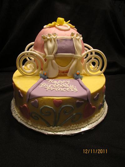 cinderella's coach - Cake by kimma