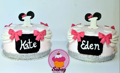 Twin cakes  - Cake by Sabsy Cake Dreams 