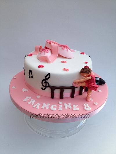 Ballet dancer - Cake by Perfect Party Cakes (Sharon Ward)