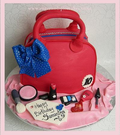 Pink Handbag Cake  - Cake by Mel_SugarandSpiceCakes