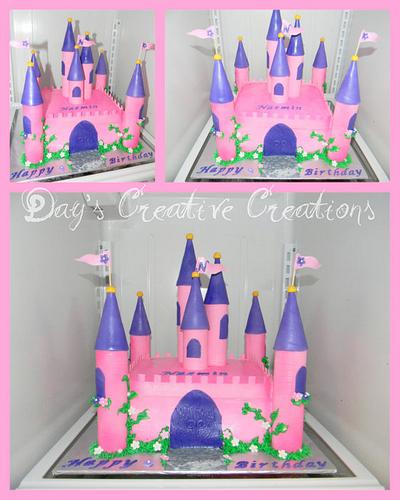  Princess Pink Castle - Cake by Day