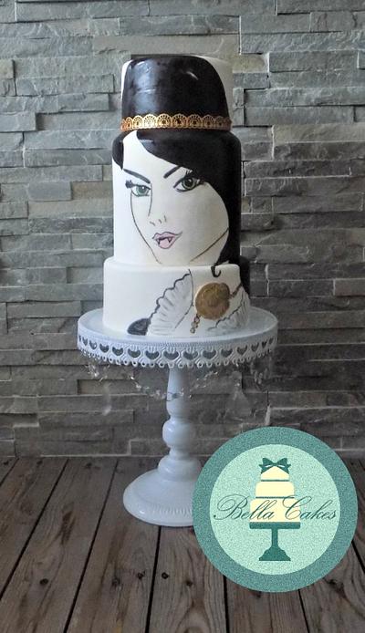 Vampire Alice - Cake by Bella Cakes