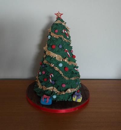 Oh Christmas Tree - Cake by BluebirdsBakehouse