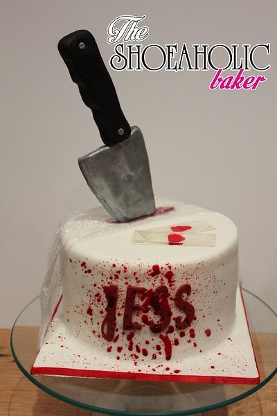 Dexter cake - Cake by The Shoeaholic Baker