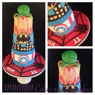 Super, Superhero's - Cake by Mmmm cakes and cupcakes
