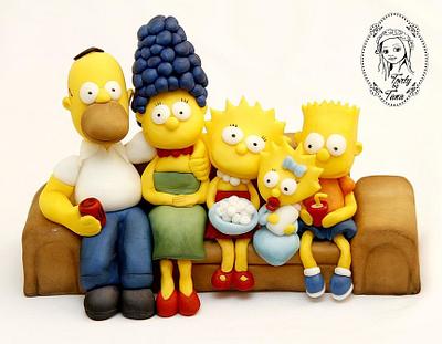 the simpsons - Cake by grasie