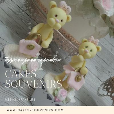 Bear cupcakes - Cake by Claudia Smichowski