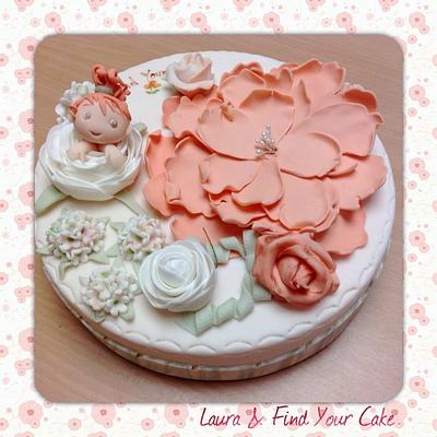 Flowers cake - Cake by Laura Ciccarese - Find Your Cake & Laura's Art Studio