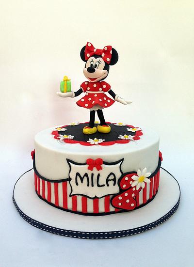 Minnie and Daisies - Cake by Nessie - The Cake Witch