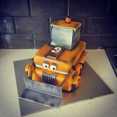'muck' digger cake  - Cake by melissa