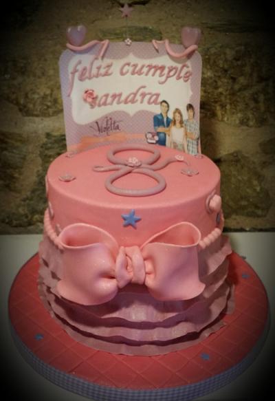 violetta cake - Cake by Dulce Victoria
