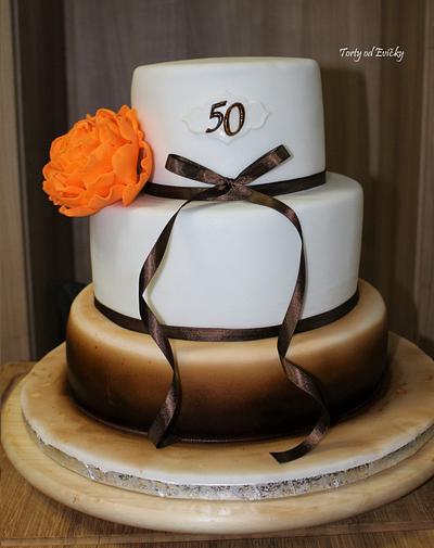 50 th Birthday cake - Cake by Cakes by Evička