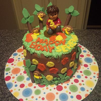 Diego for my daughter - Cake by Yum Cakes and Treats