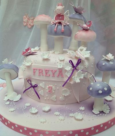 Magical Fairy Peppa - Cake by Samantha's Cake Design