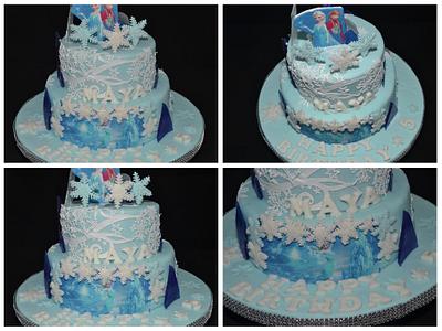 Frozen Cake. - Cake by IndirasDelight