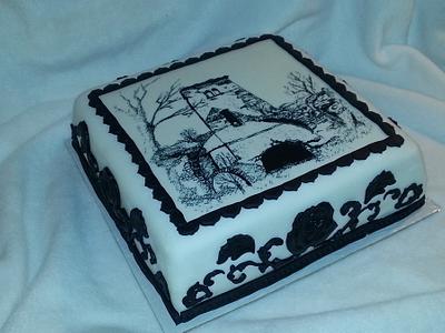 Black Castle - Cake by meggienka