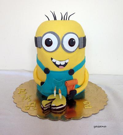Minion cake - Cake by Yasena's sweets and cakes
