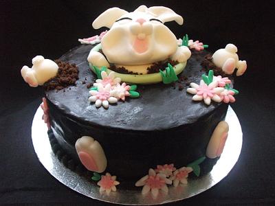 Easter Bunny - Cake by Sonia Eddy