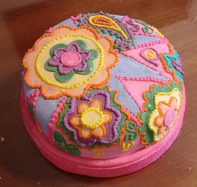 Torta mandalas - Cake by Dulciriela -Gisela Gañan