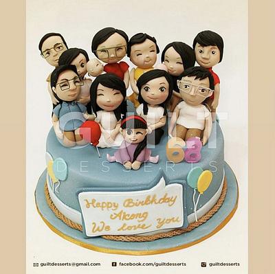 Family Cake - Cake by Guilt Desserts
