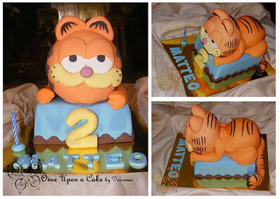 Garfield - Cake by Once Upon a Cake by Dorianne
