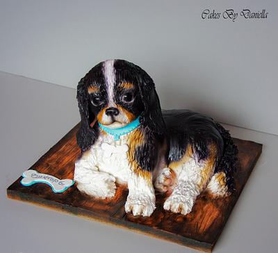 King Charles spaniel - Cake by daroof