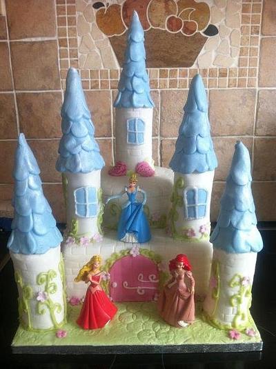 Disney Pricess castle - Cake by Rach