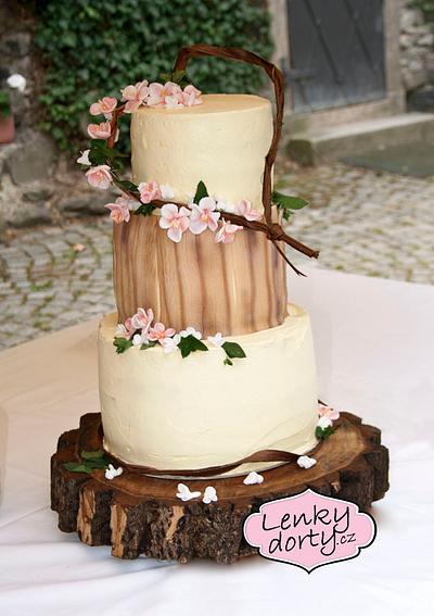 Wedding cake - Cake by Lenkydorty