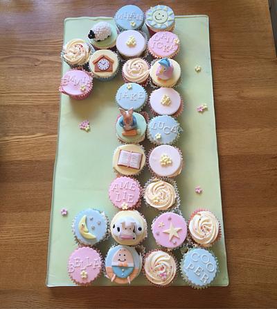 Nursery Rhyme Cupcakes  - Cake by Claire Lawrence