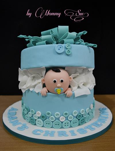 Baby Boy in a Box - Cake by Mommy Sue