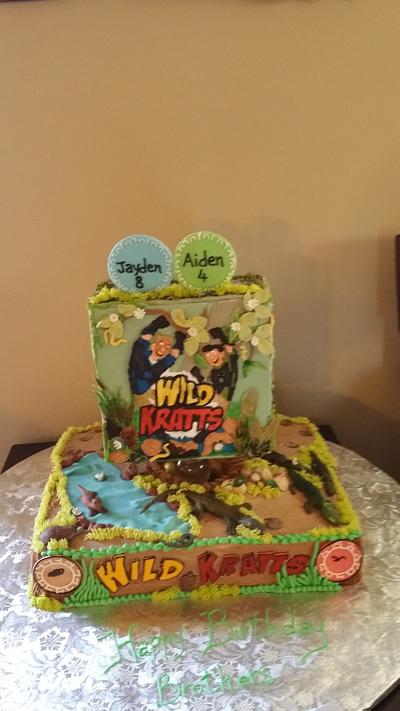Wild Kratts Cake - Cake by Dinusha Wijeyakulasuriya