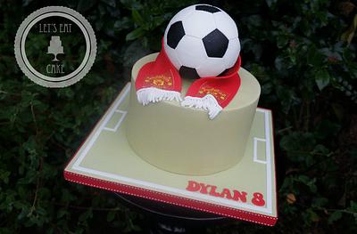 Football Cake - Cake by Let's Eat Cake