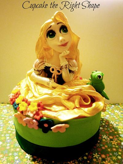 Tangled Rapunzel Fondant Figure - Cake by M Sugar Doll