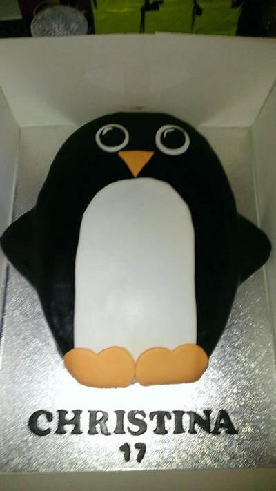 Penguin Cake - Cake by Hollie Chamberlain